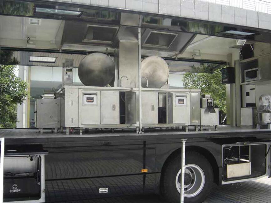   Mobile Field Bakery Food Trailer