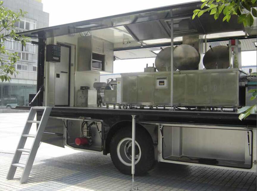   Mobile Field Bakery Food Trailer