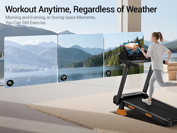 3-in-1 Foldable Treadmill with Incline, Folding Treadmill for Home, 3HP Electric Running Machine, Quiet Running Machine for Office Gym, Screen Display 3-in-1 Foldable Treadmill with Incline, Folding Treadmill for Home, 3HP Electric Running Machine, Quiet Running Machine for Office Gym, Screen Display