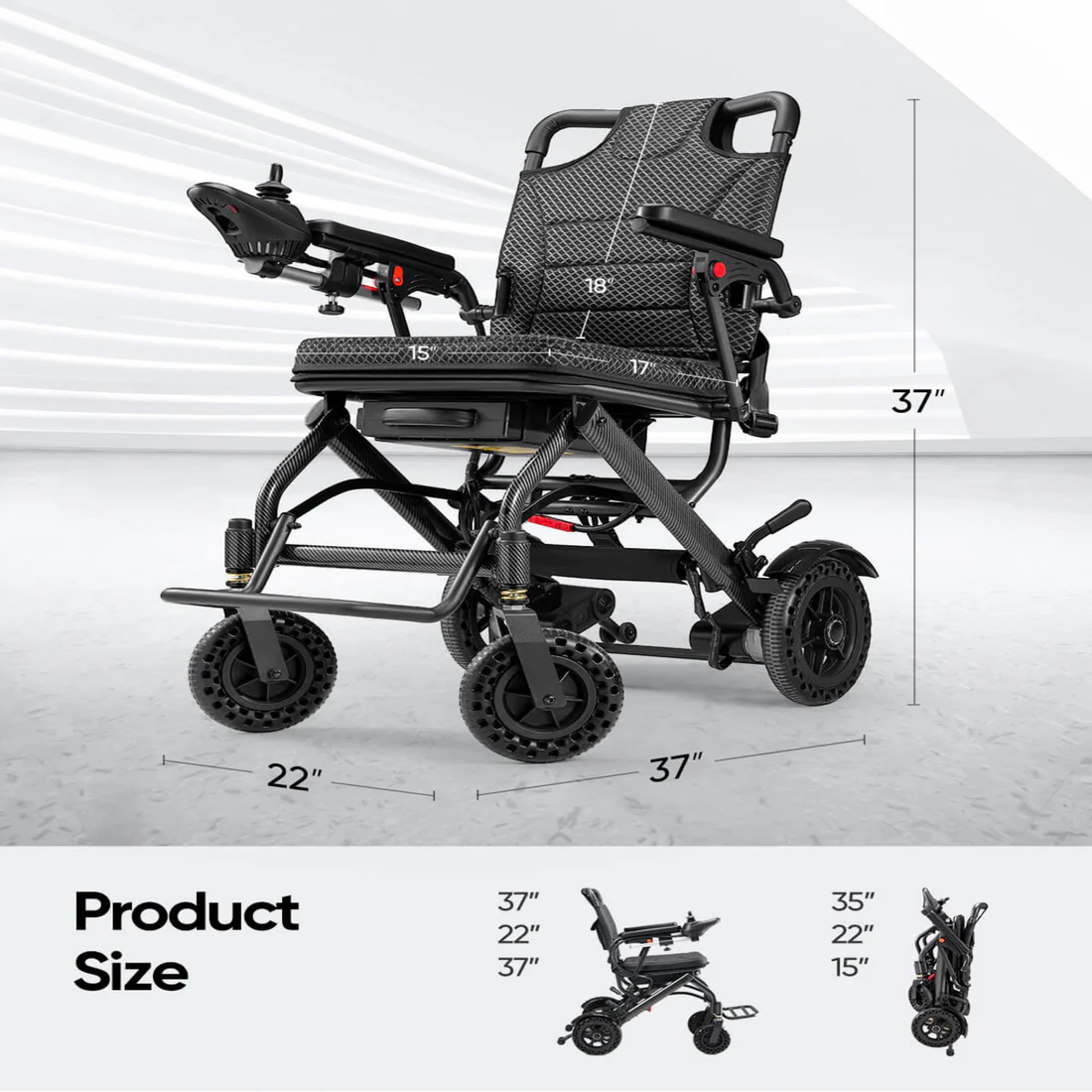 ♿ Verpal A03D ✈️ Lightweight Foldable Electric Wheelchair ⚡ | Airline Approved 🌍 Travel-Ready 🧳
