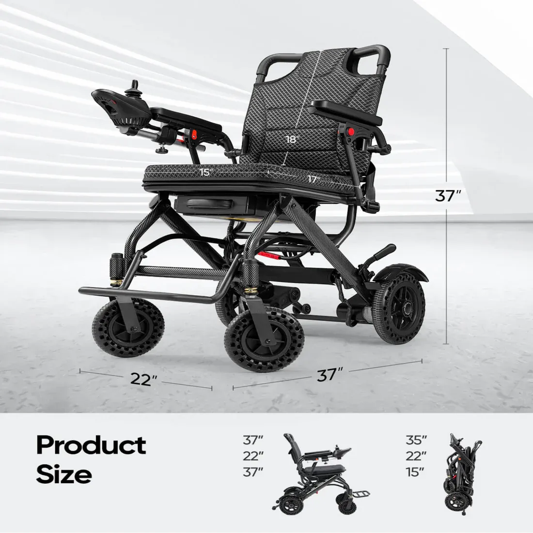 ♿ Verpal A03D ✈️ Lightweight Foldable Electric Wheelchair ⚡ | Airline Approved 🌍 Travel-Ready 🧳