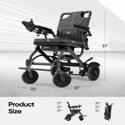 ♿ Verpal A03D ✈️ Lightweight Foldable Electric Wheelchair ⚡ | Airline Approved 🌍 Travel-Ready 🧳