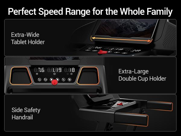 3-in-1 Foldable Treadmill with Incline, Folding Treadmill for Home, 3HP Electric Running Machine, Quiet Running Machine for Office Gym, Screen Display 3-in-1 Foldable Treadmill with Incline, Folding Treadmill for Home, 3HP Electric Running Machine, Quiet Running Machine for Office Gym, Screen Display