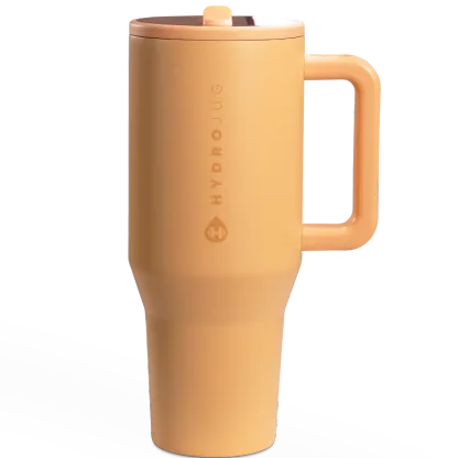 Leak-Proof Insulated Tumbler with Flip Straw & Cup Holder Fit Flasks Lid Drinkware