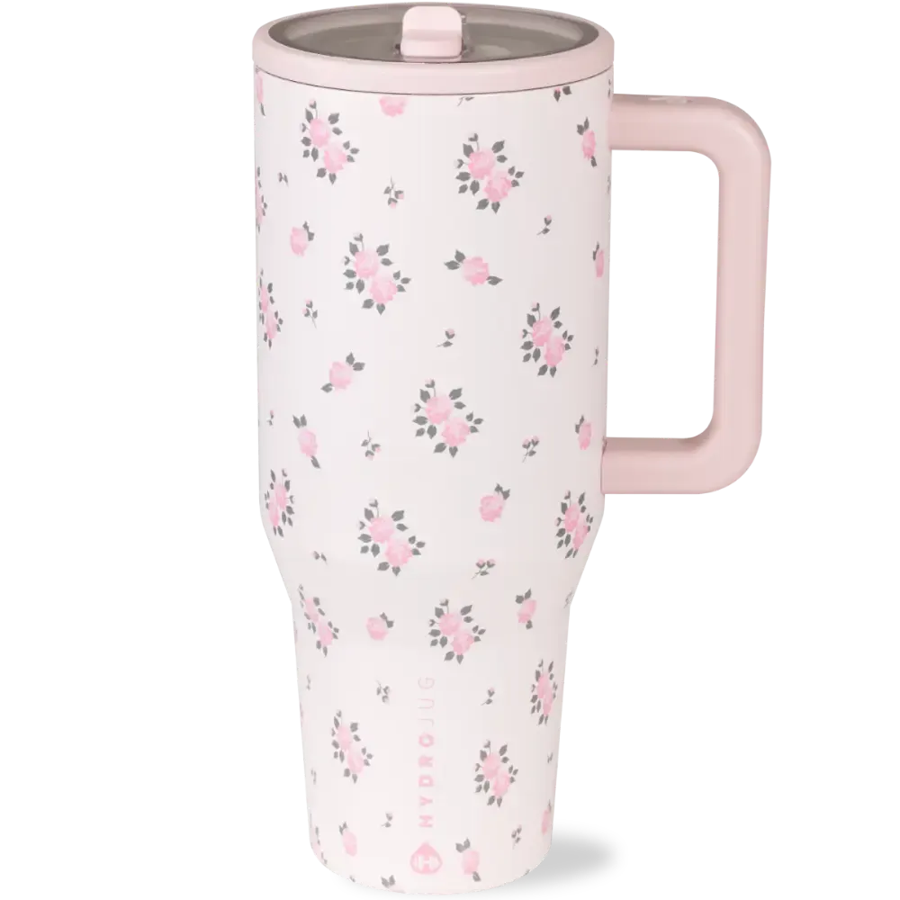 Leak-Proof Insulated Tumbler with Flip Straw & Cup Holder Fit Flasks Lid Drinkware