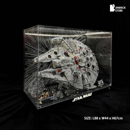 【Premium】LED Display Case For UCS LEGO StarWars 75192  Millennium Falcon