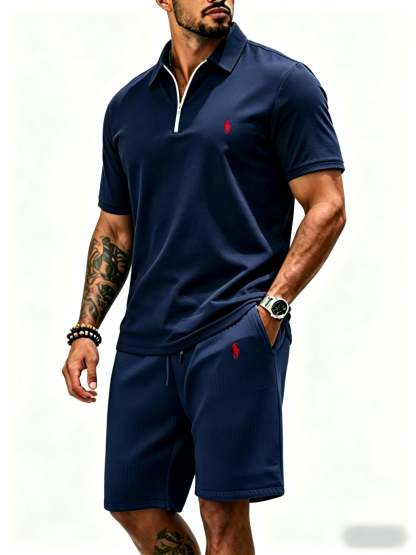 Premium Polo Shirt & Shorts Set