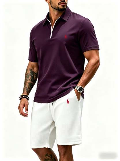 Premium Polo Shirt & Shorts Set