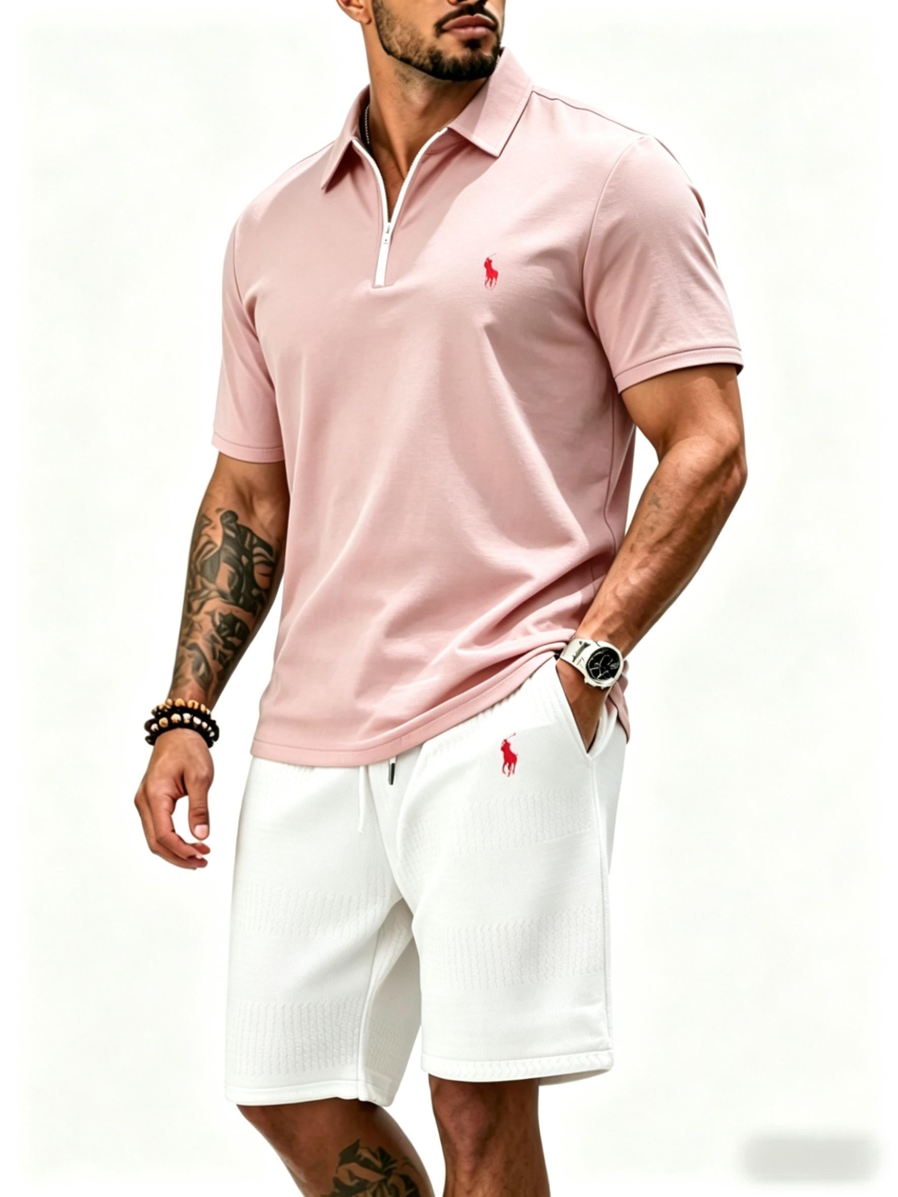 Premium Polo Shirt & Shorts Set
