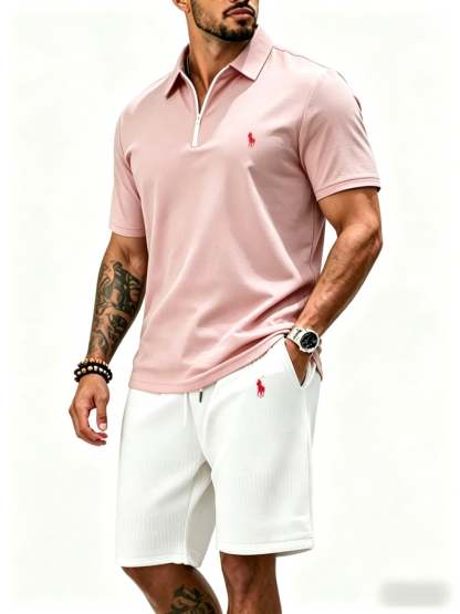 Premium Polo Shirt & Shorts Set