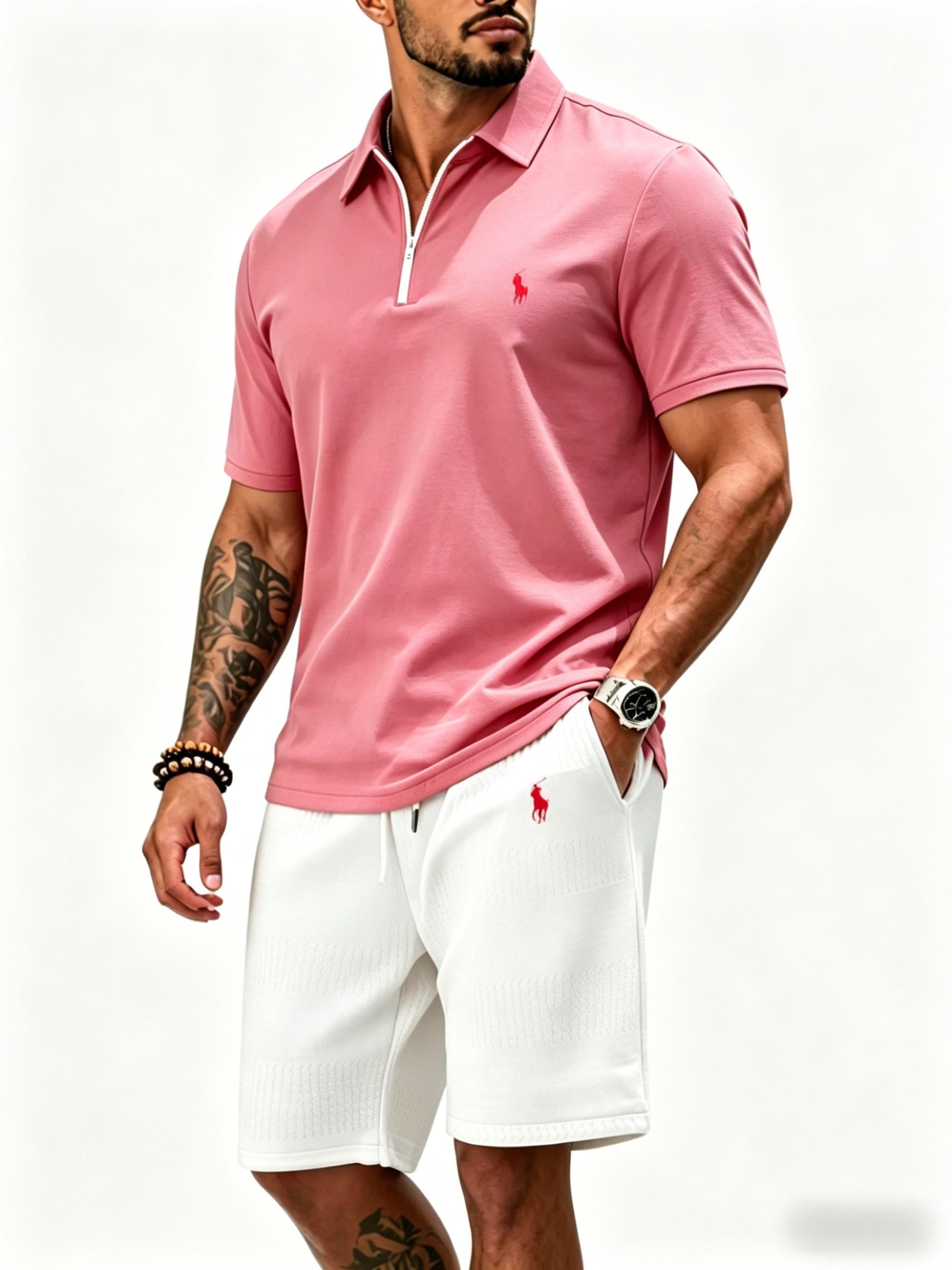 Premium Polo Shirt & Shorts Set