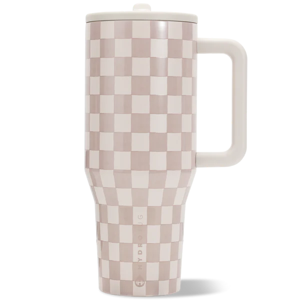 Leak-Proof Insulated Tumbler with Flip Straw & Cup Holder Fit Flasks Lid Drinkware
