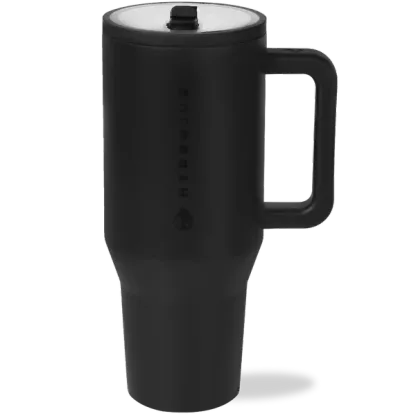 Leak-Proof Insulated Tumbler with Flip Straw & Cup Holder Fit Flasks Lid Drinkware