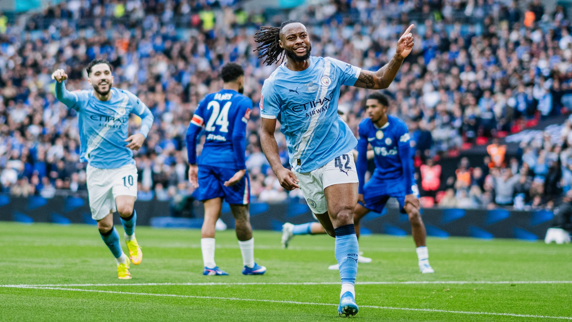 The historic goal moment at Wembley