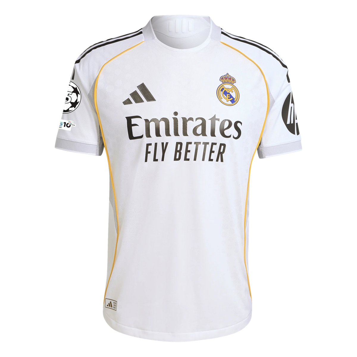 Real Madrid Mbapp&eacute; home jersey front