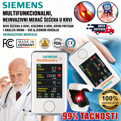 🔥2025 3.0 – Inteligentni monitor zdravlja, višenamenski uređaj za praćenje šećera u krvi👨‍⚕️