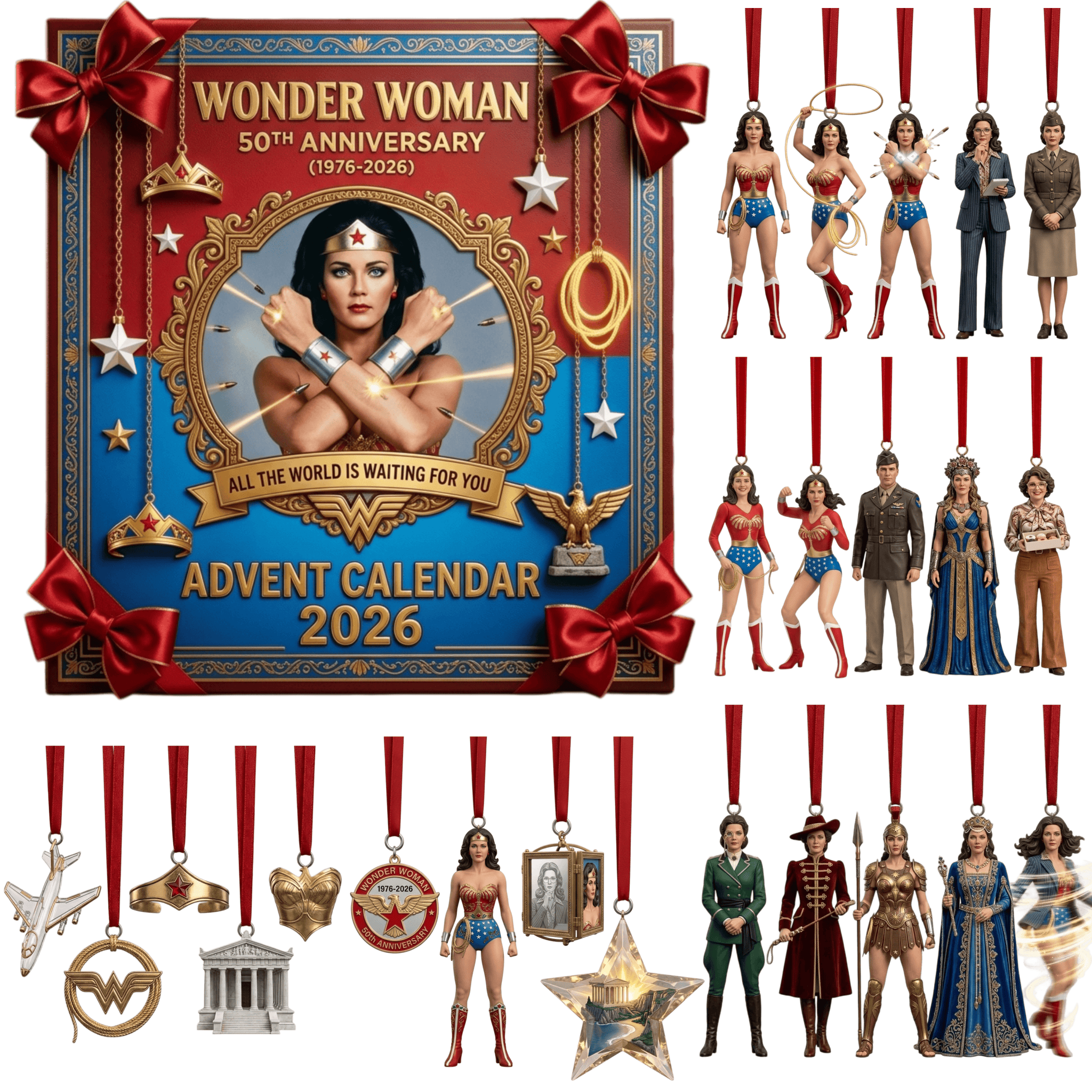 Classic TV Series Wonder Woman 50th Anniversary Advent Calendar 2026