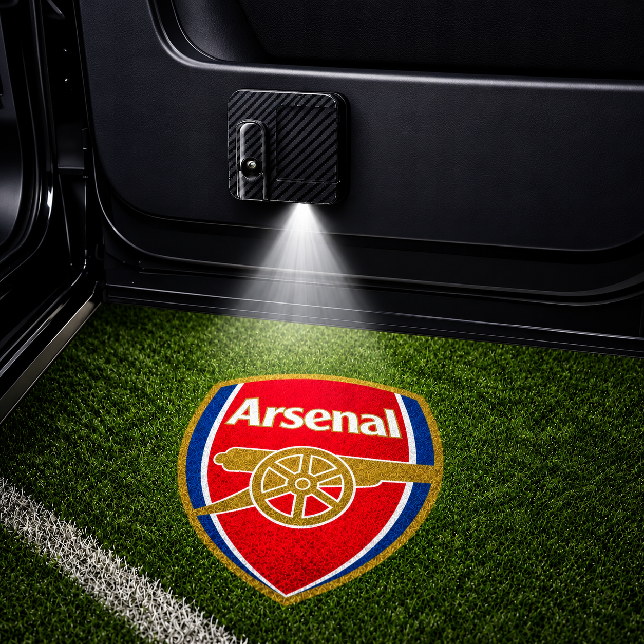 Football Car Door Projector Light