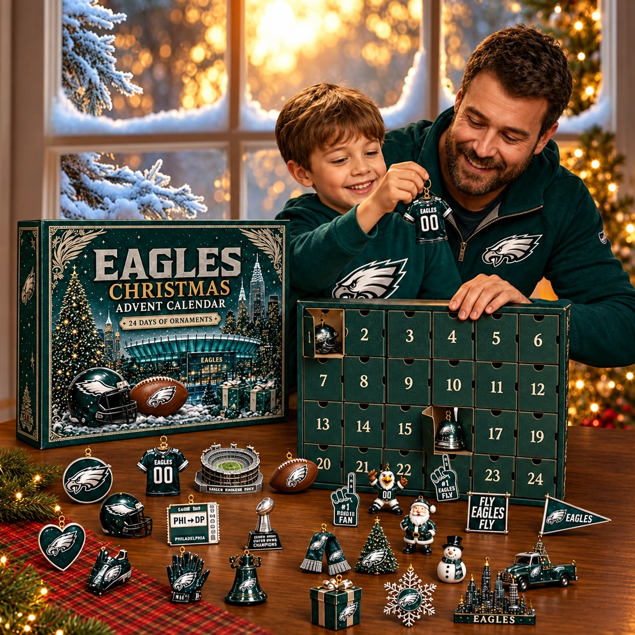 Philadelphia Eagles Advent Calendar – 24 Fan Surprises