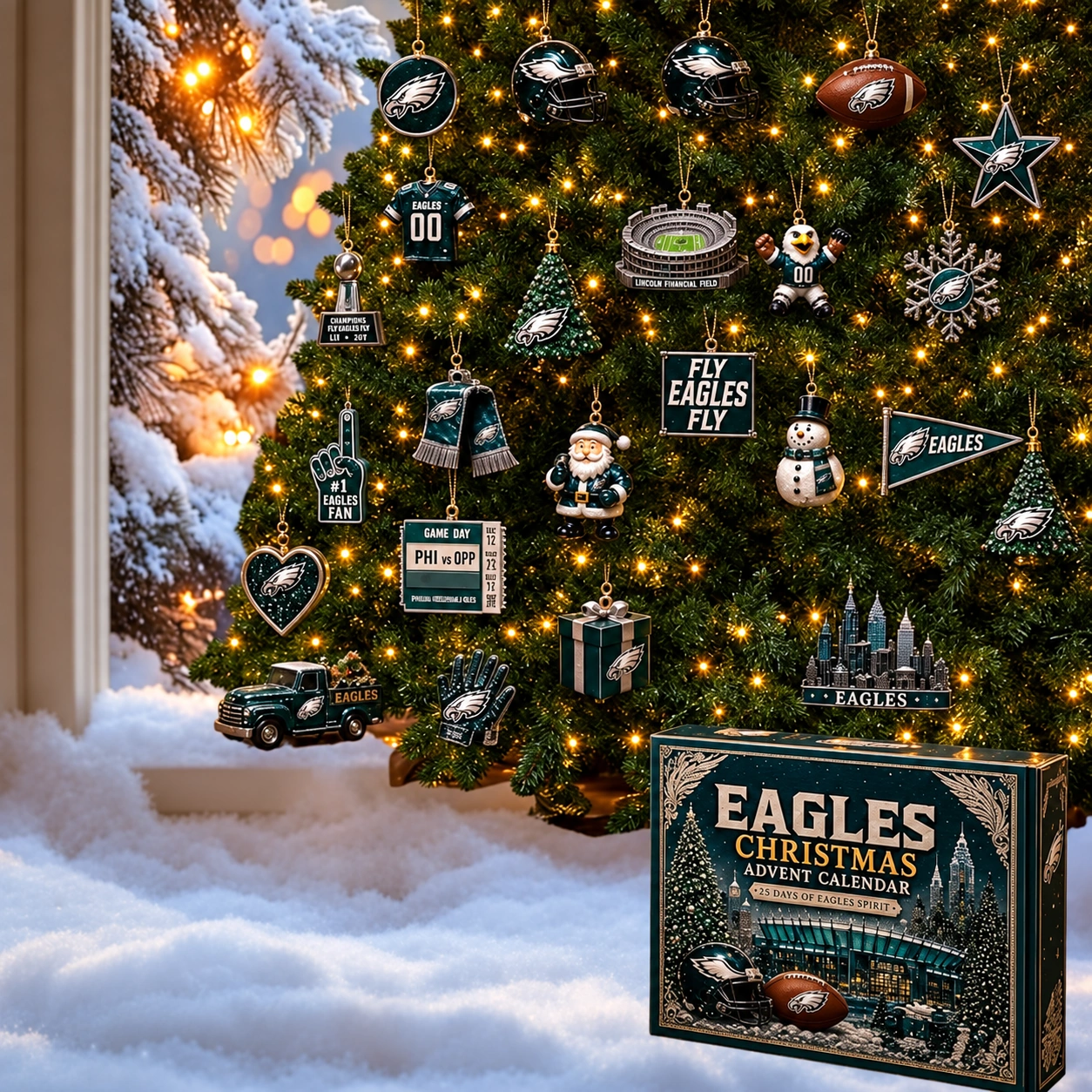 Philadelphia Eagles Advent Calendar – 24 Fan Surprises