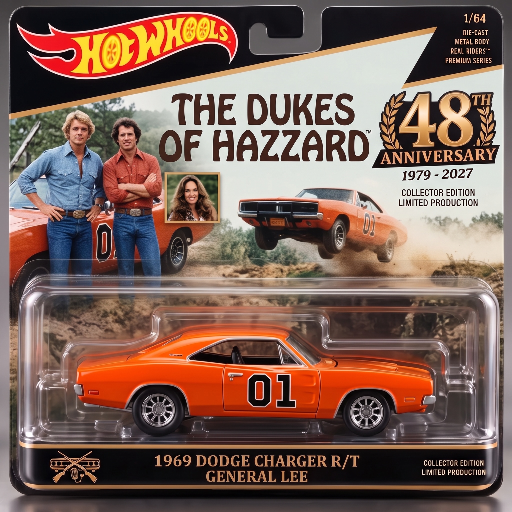 Collector's Holy Grail: Hot Wheels Dukes of Hazzard '69 Charger R/T General Lee 48th Anniv.🏆