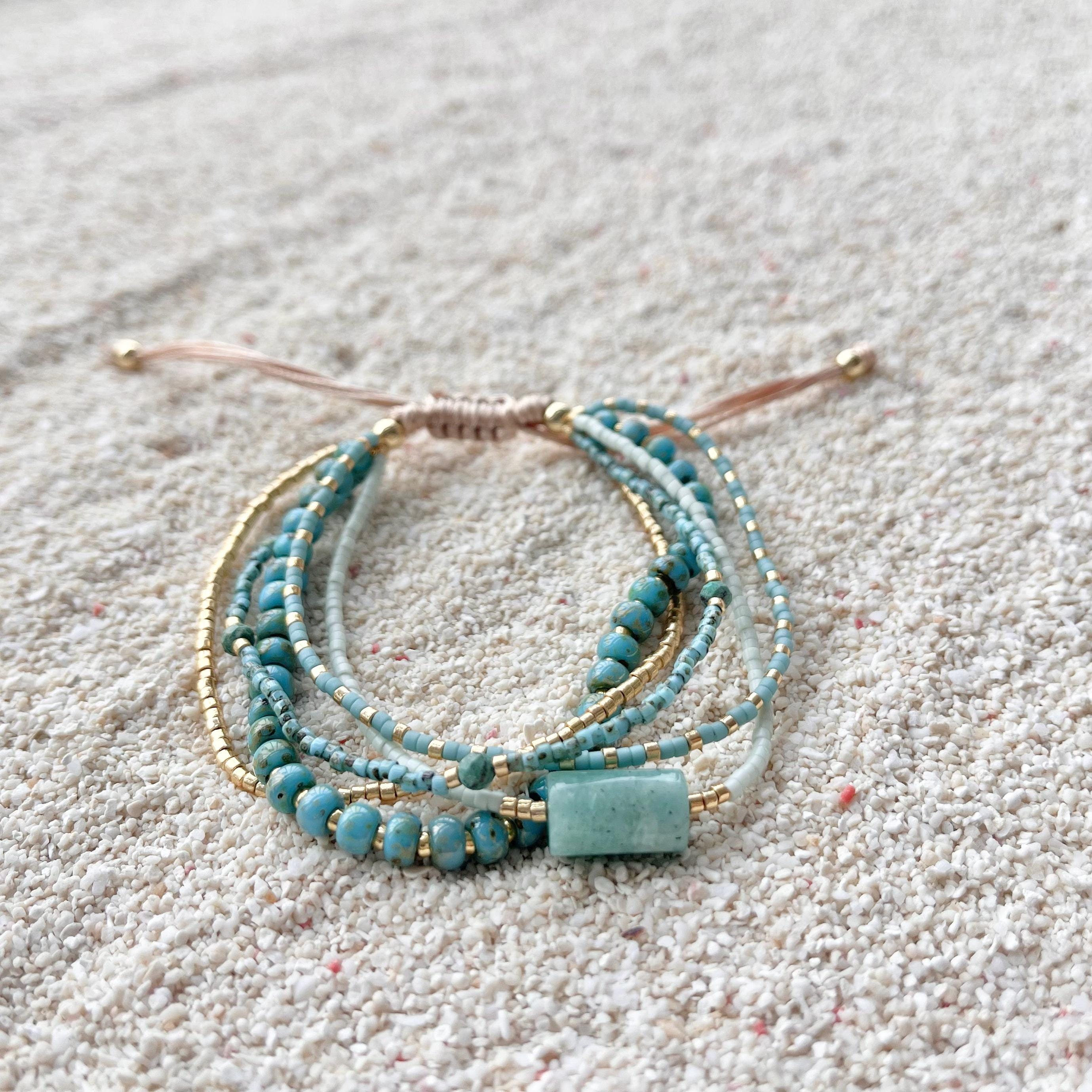 Turquoise Bracelet Stack — Ocean Calm Around Your Wrist