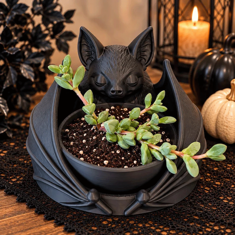 Sitting Bat Catchall Bowl