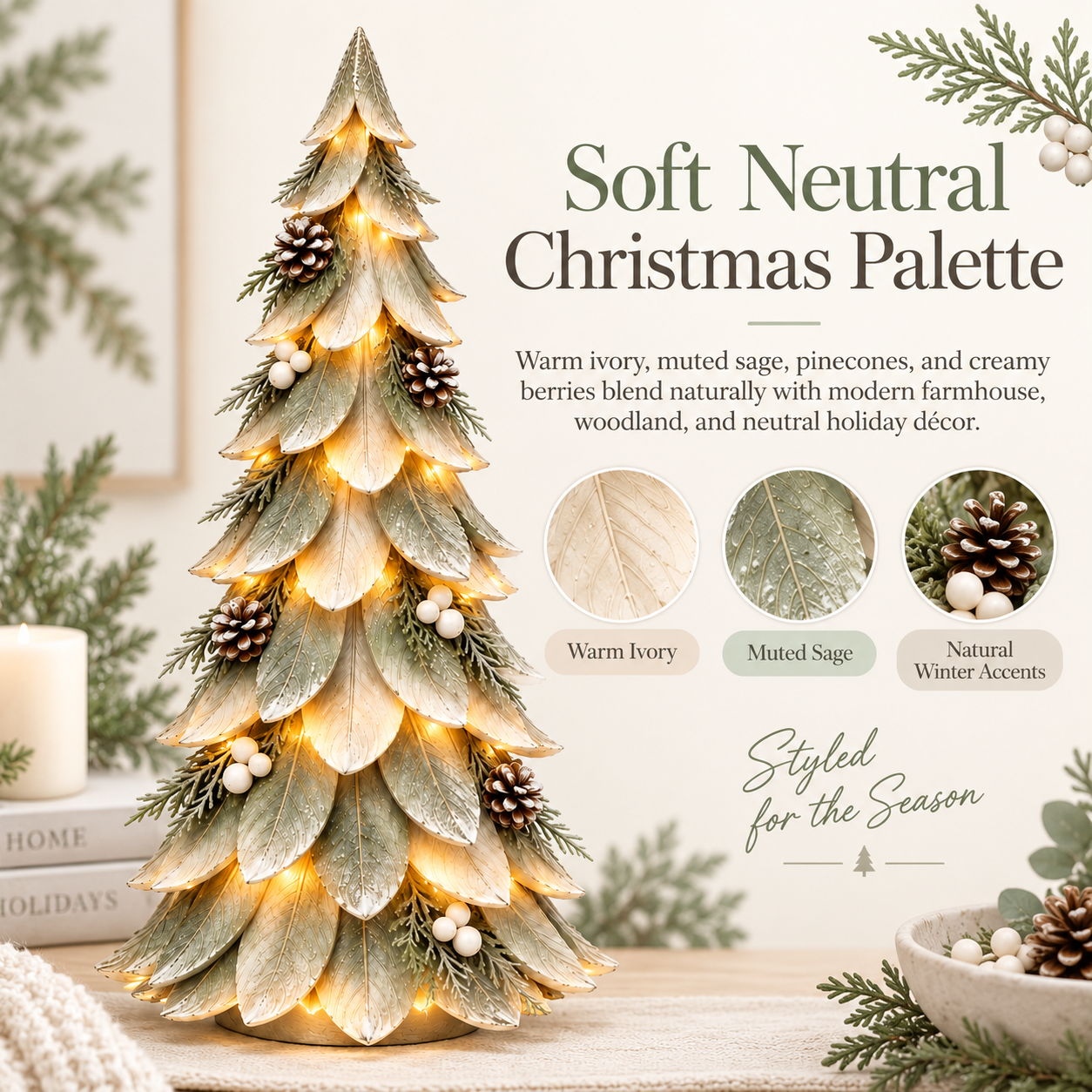 Winterleaf Glow Christmas Tree