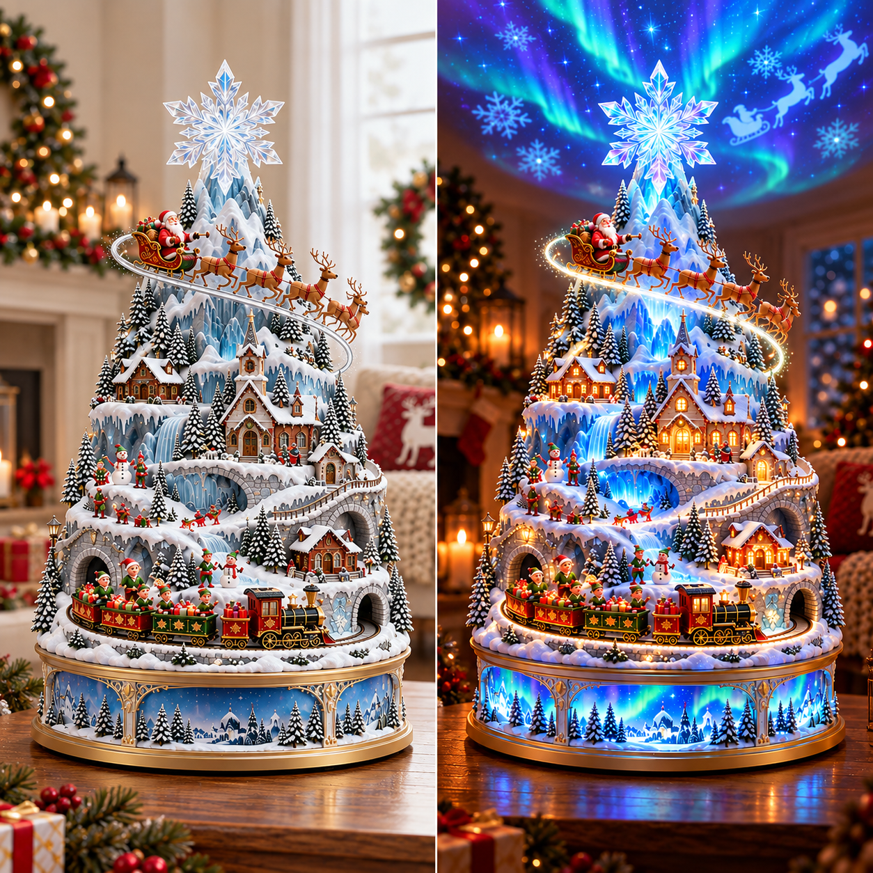 Lighted Winter Wonderland Christmas Village