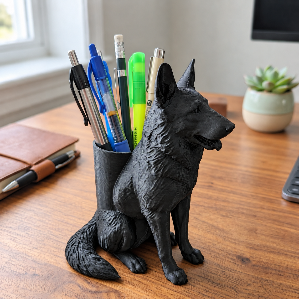 🐶Last Day 60% OFF - German Shepherd Desk Organizer