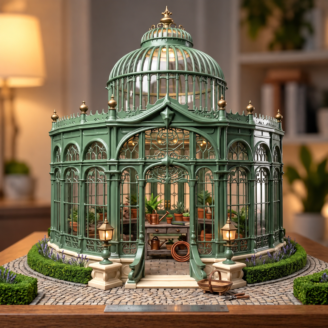 🏛️Last Day 60% OFF - Victorian Conservatory Gazebo Architectural Model