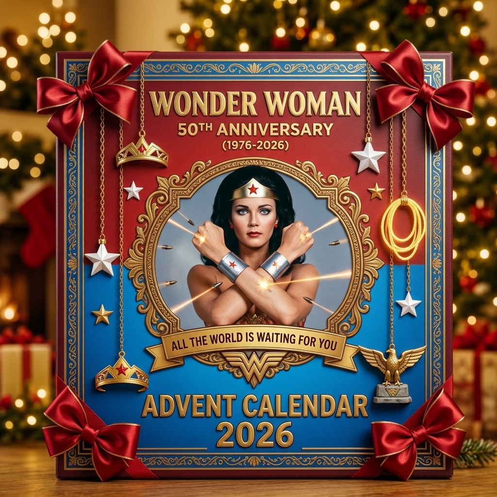 Classic TV Series Wonder Woman 50th Anniversary Advent Calendar 2026