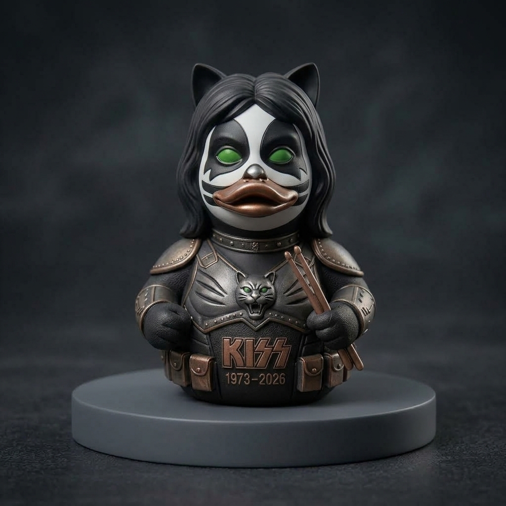🎸 KISS Rock Legends Duck 4-Pack Set (1973–2026) 🦆