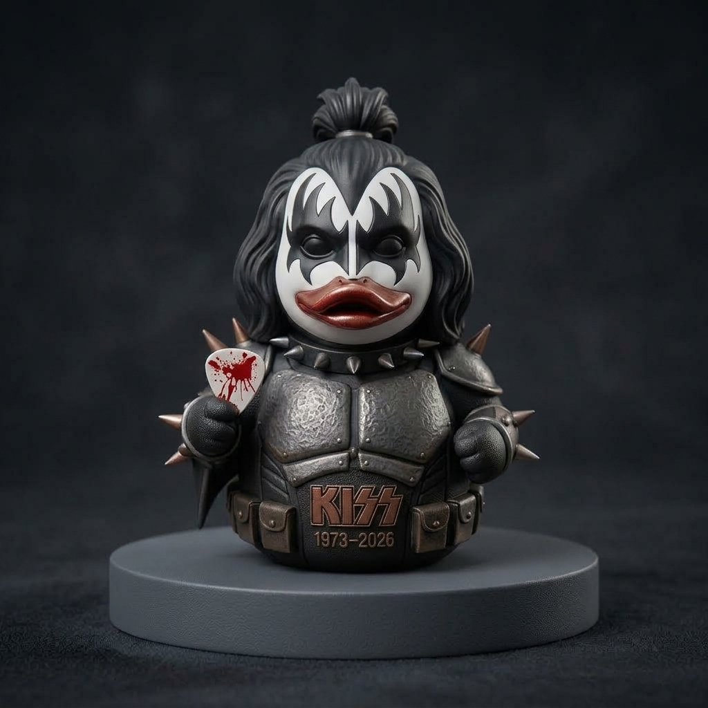🎸 KISS Rock Legends Duck 4-Pack Set (1973–2026) 🦆