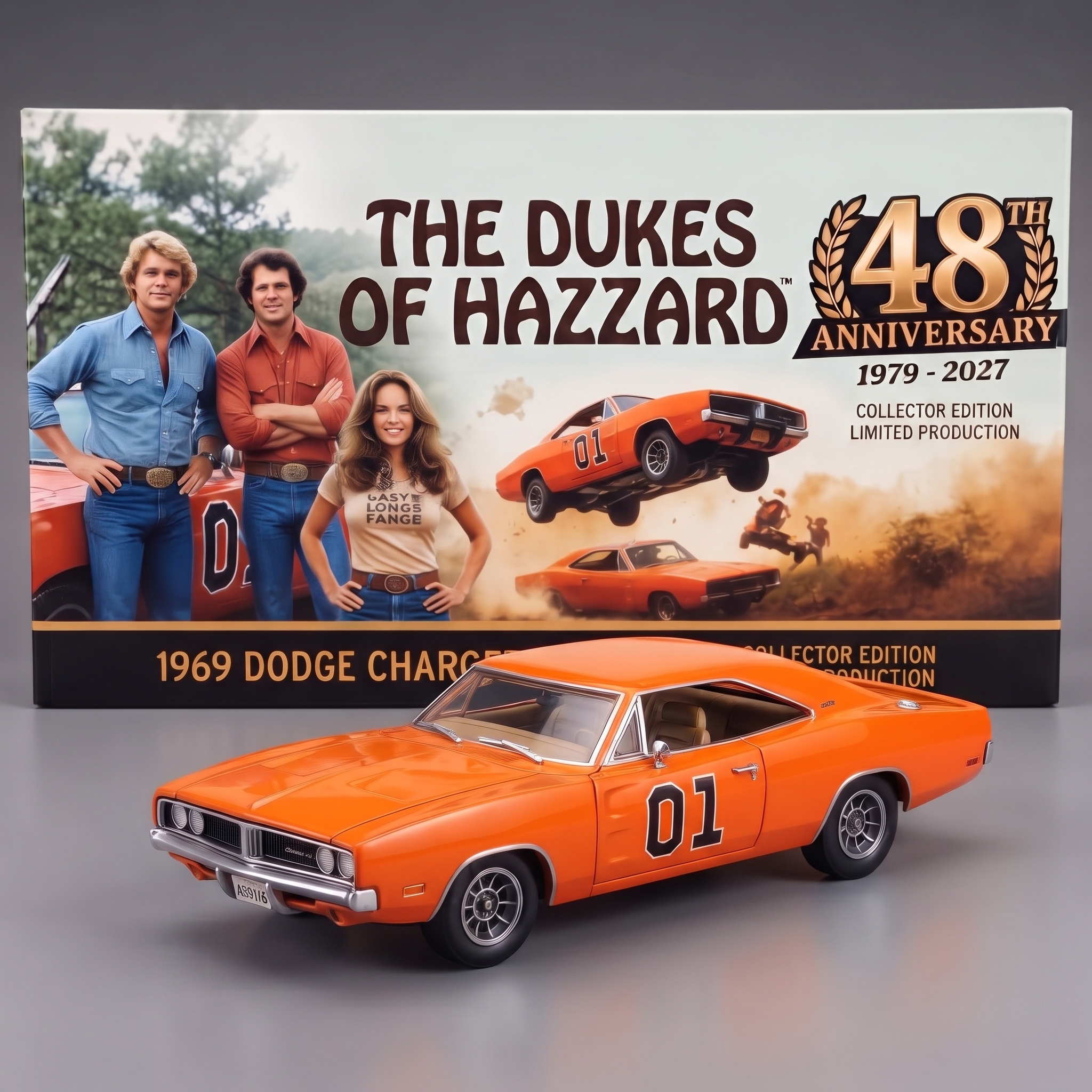 Collector's Holy Grail: Hot Wheels Dukes of Hazzard '69 Charger R/T General Lee 48th Anniv.🏆