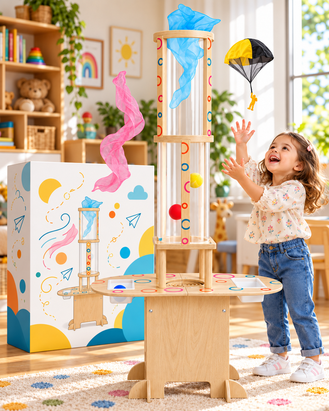 Wind Tunnel Science Toy