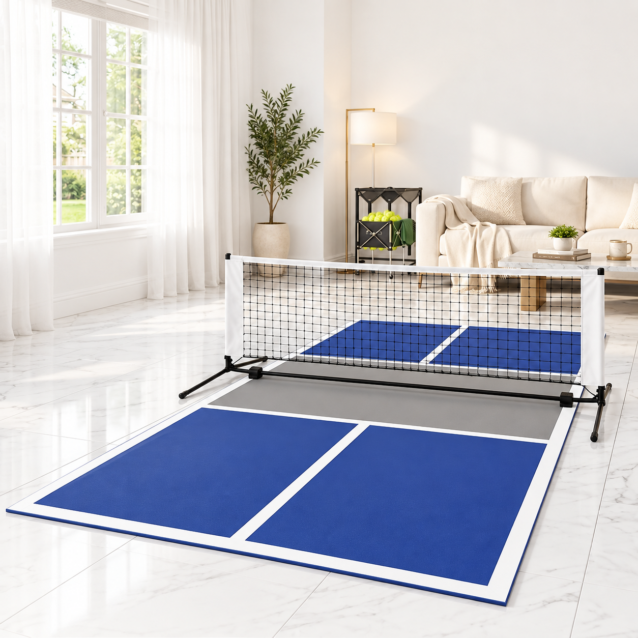 Portable Mini Pickleball Court Set – Play Anywhere, Anytime