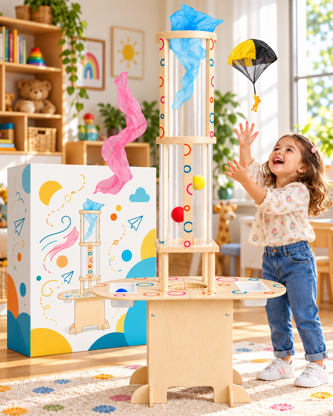 Wind Tunnel Science Toy