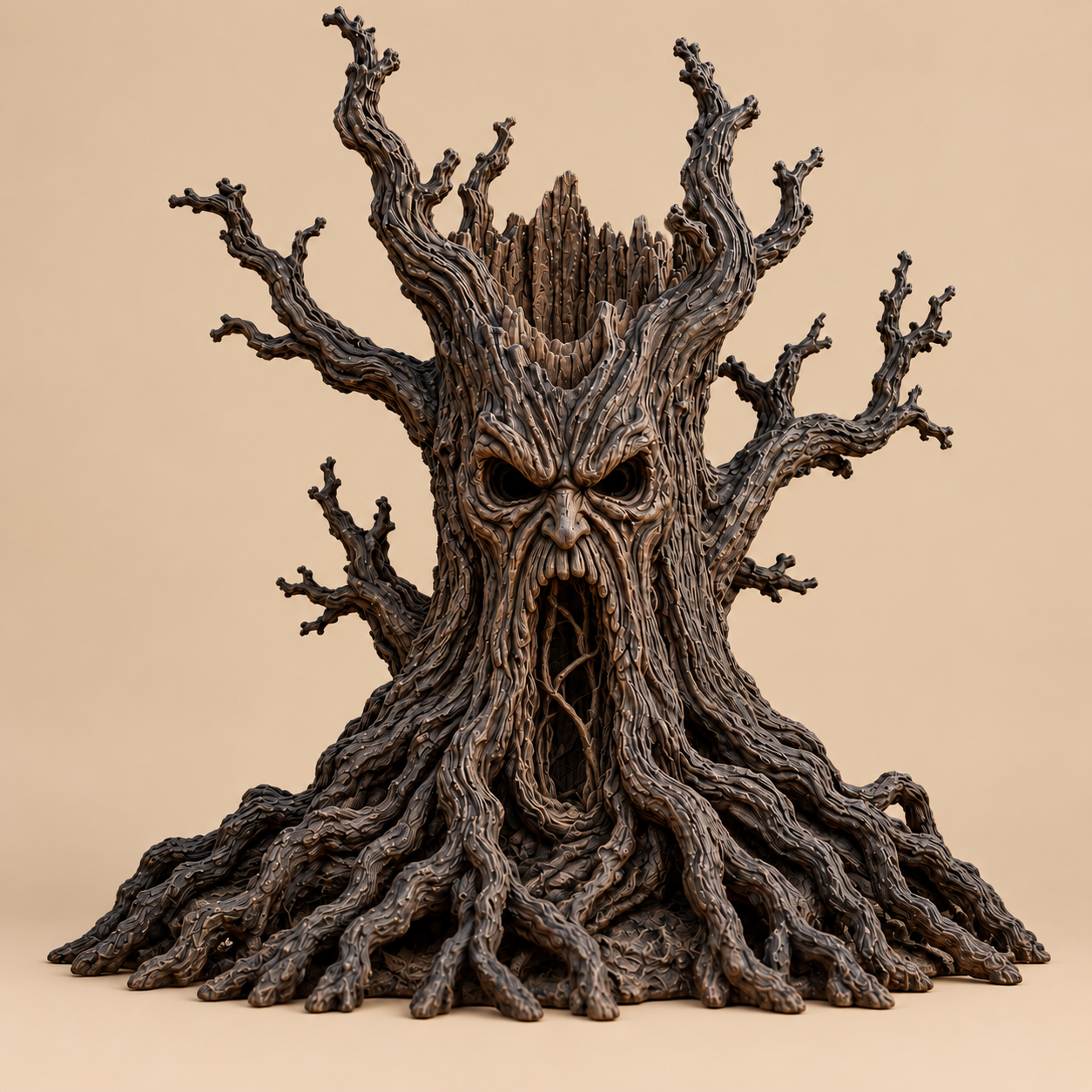 🪾Giant Haunted Tree Yard Light – Glowing Outdoor Sculpture Decor