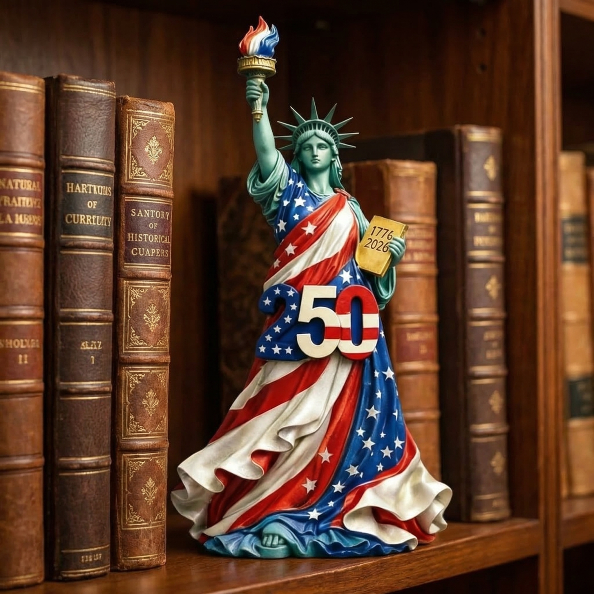 The Statue of Liberty - 250th Anniversary United States of America Ornament 1776-2026
