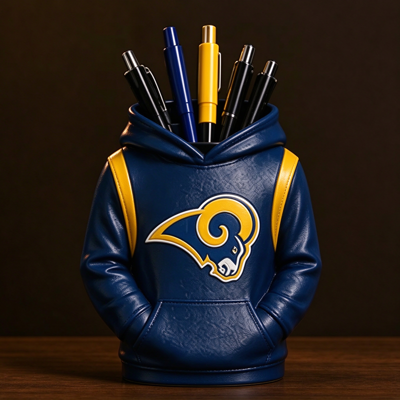 3D Printed Football Hoodie Pen Holder | Team Desk Organizer - MySpotifyGlass