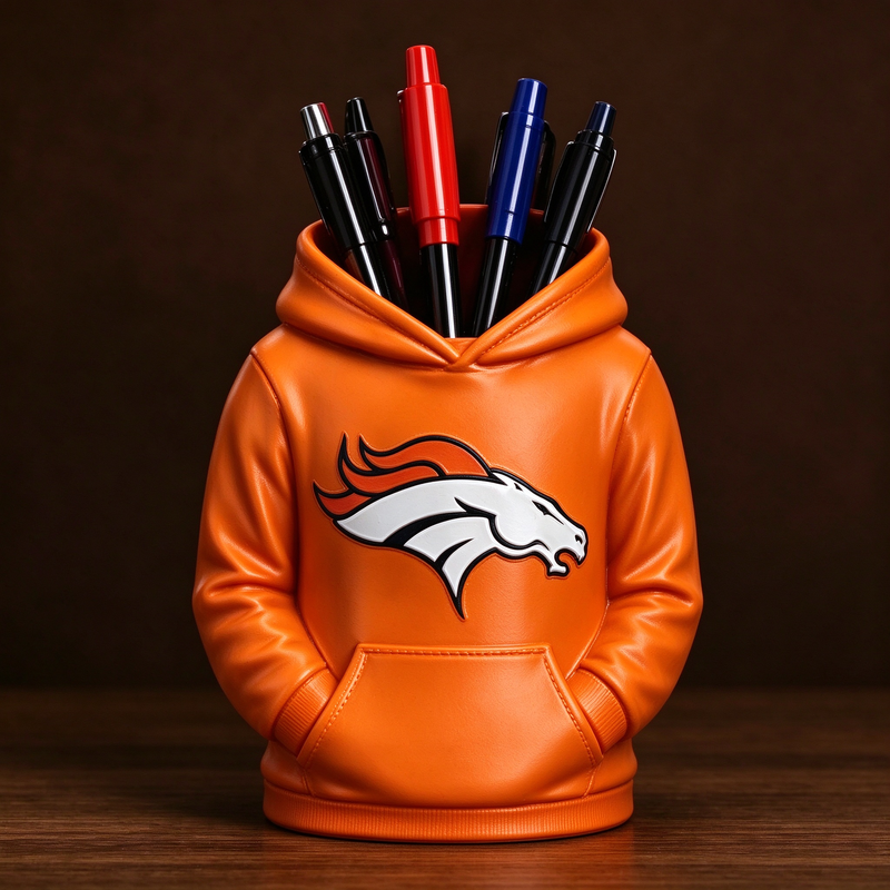3D Printed Football Hoodie Pen Holder | Team Desk Organizer - MySpotifyGlass