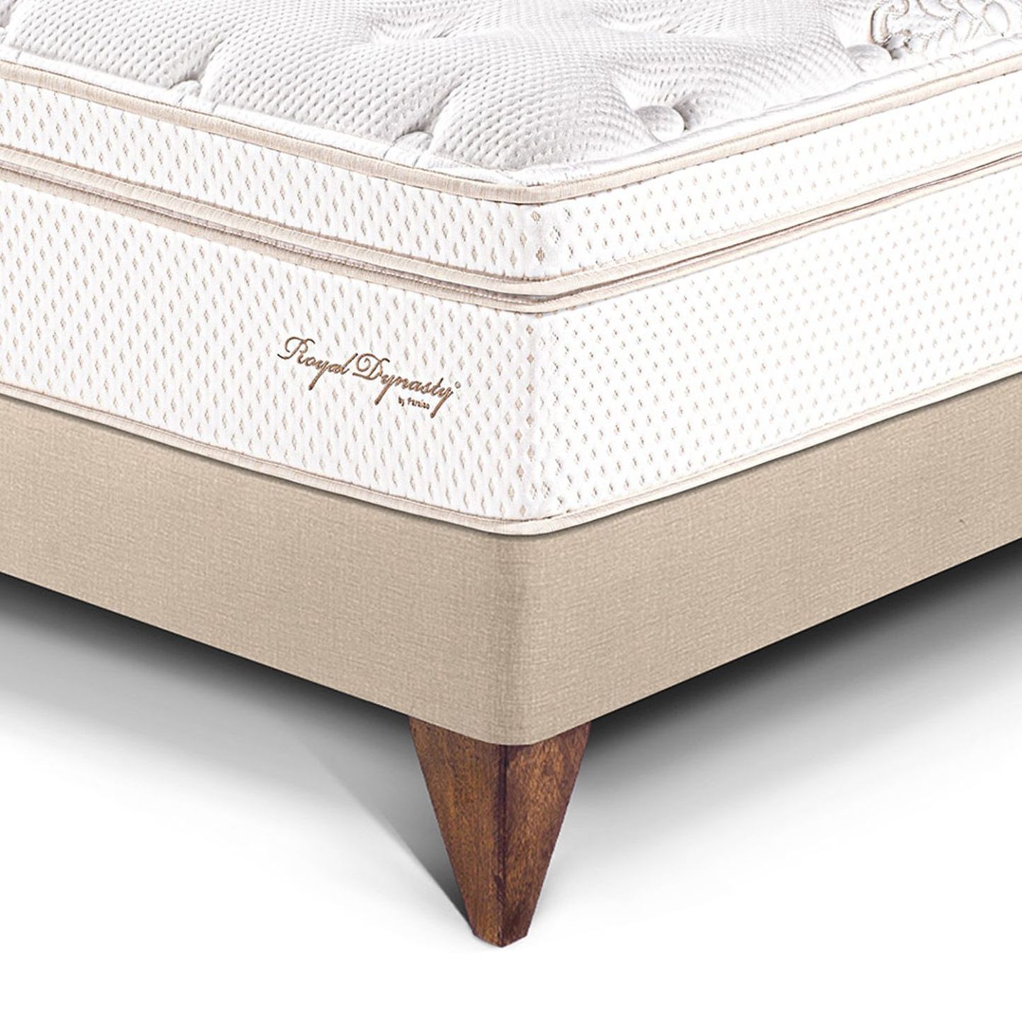 2 Plz + 2 Veladores + 2 Almohadas Viscoelásticas + Protector