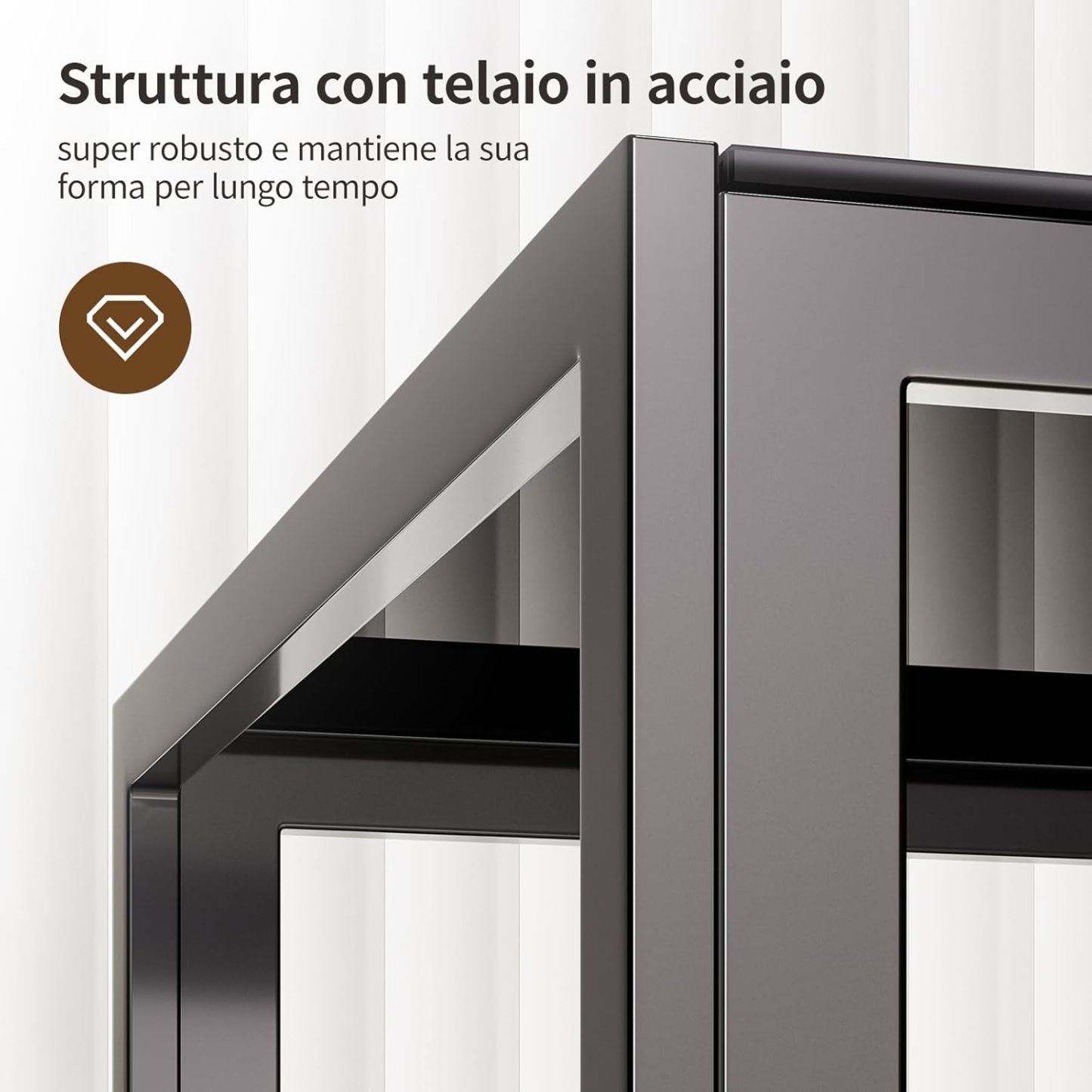 Juego de mesa de comedor para 6 personas, juego de 7 piezas de vidrio templado y sillas modernas para el hogar, la cocina, la sala de estar y el comedor.
