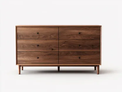 Komody-drewno-MDF-130x45x78 cm-brązowy-styl nowoczesny-Mivaloft