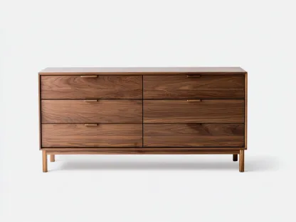 Komody-drewno-MDF-135x44x80 cm-brązowy-styl nowoczesny-Mivaloft