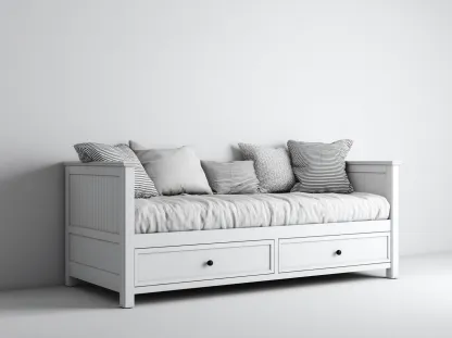 Sofa z funkcją spania-drewno-tkanina-207x93x83 cm-biały-szary-minimalistyczny-Mivaloft