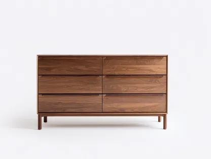 Komody-drewno-MDF-136x44x82 cm-brązowy-styl minimalistyczny-Mivaloft