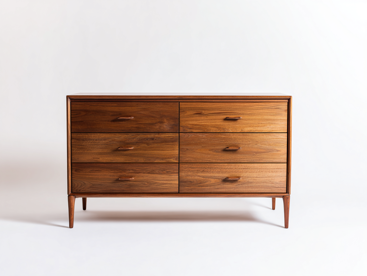 Komody-drewno-MDF-134x43x79 cm-brązowy-styl nowoczesny-Mivaloft