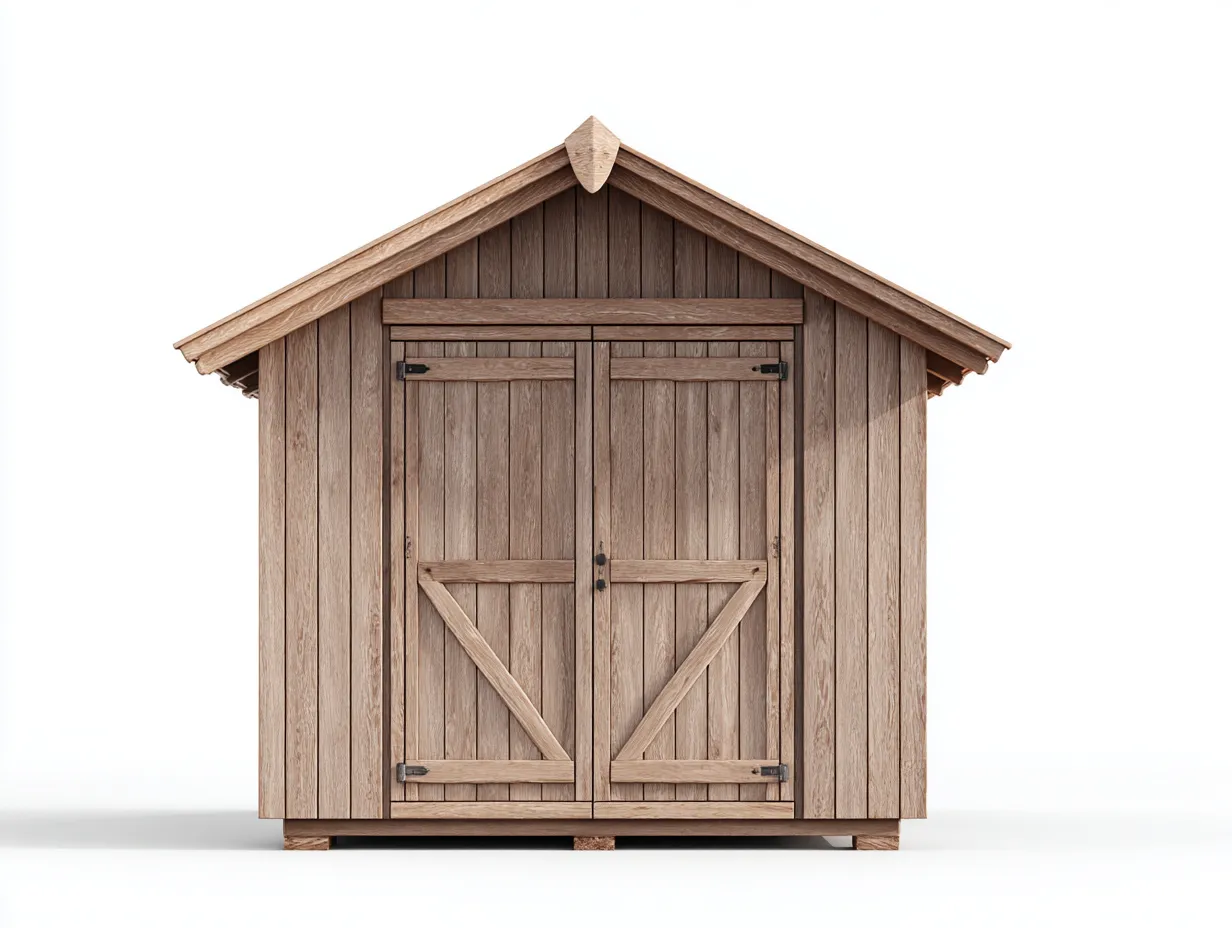 Domki gospodarcze-drewno-stal-236x198x232 cm-naturalny-rustykalny-Mivaloft